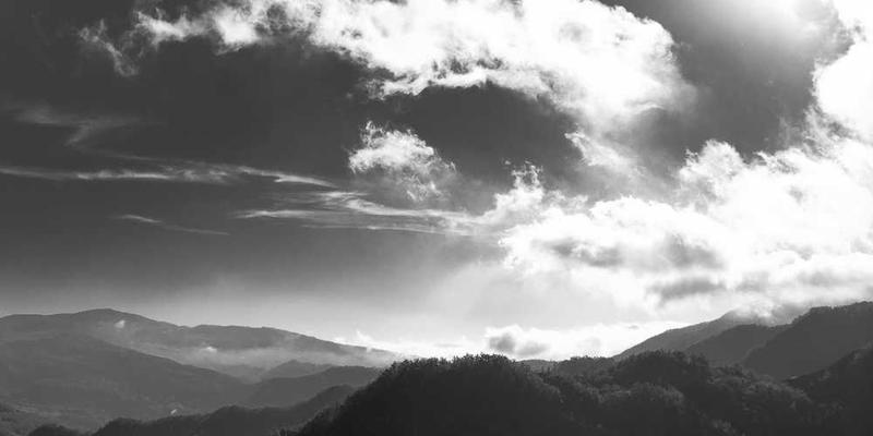 张明与“小爱”的结婚照，背景为现代化的智能家居环境